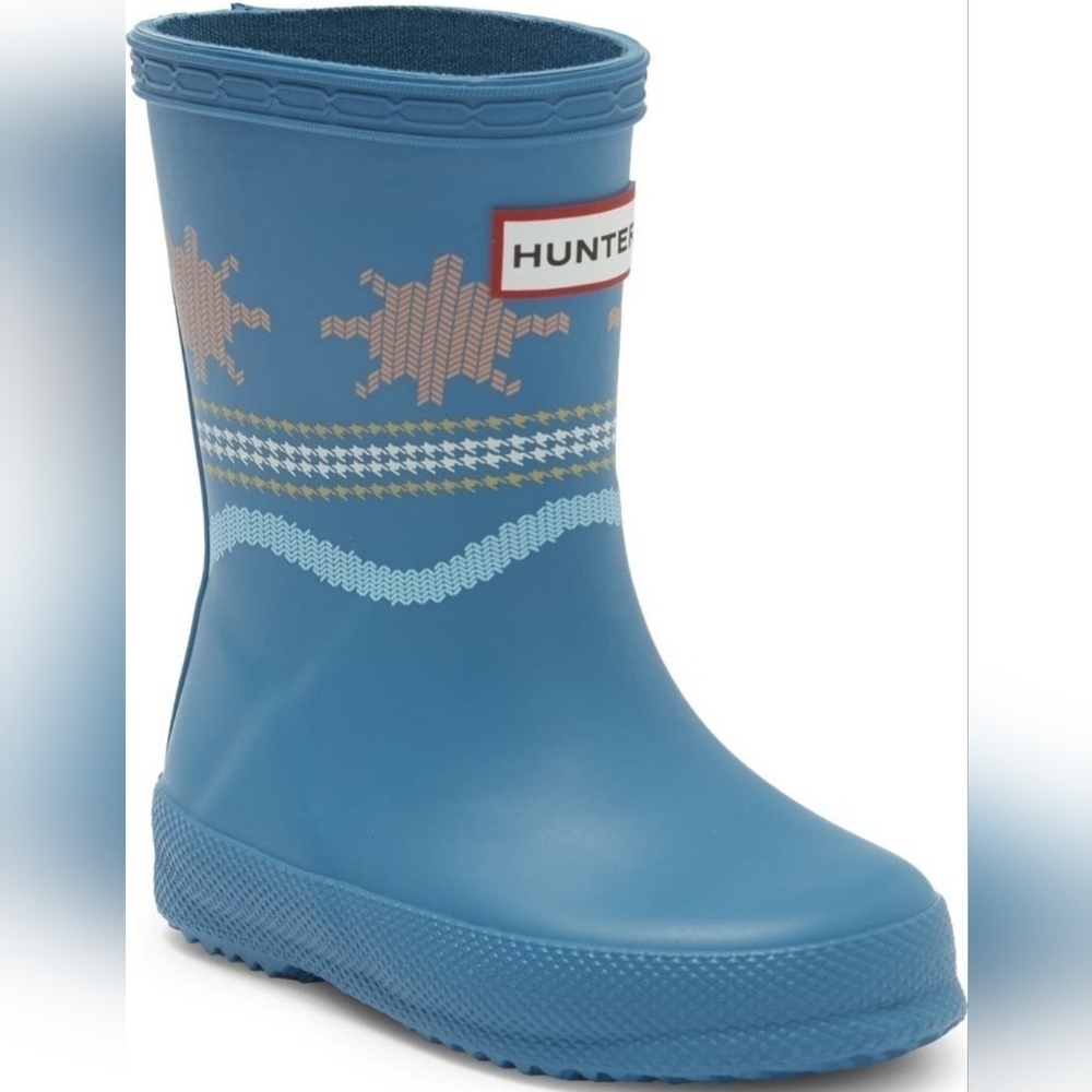 HUNTER Kid's First Weather Rain Boot size Toddler Boys 9 Toddler Girl 10